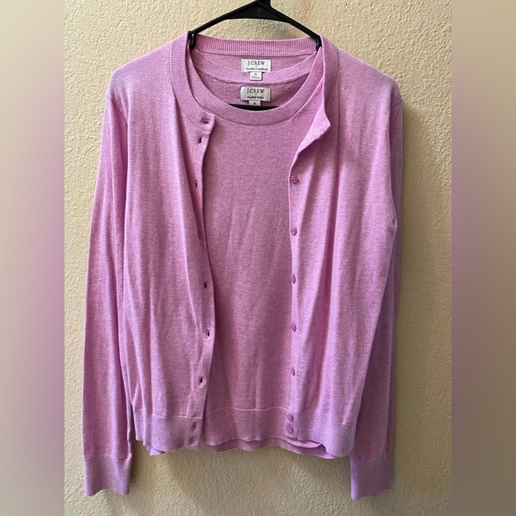 J. Crew Factory Sweaters - J. Crew Sweater Shell & Classic Cardigan Set